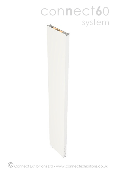 Temporary Partition Stand image, showing the partition standing on its own. Used by: (Curators, Artists, Photographers, Art Designer, Architects)